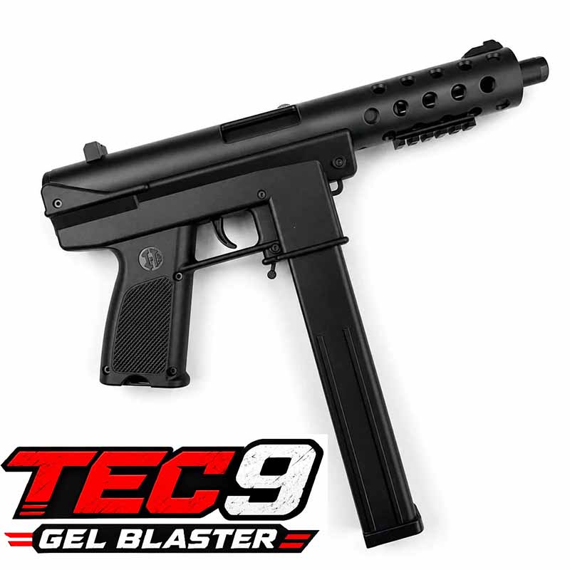 تفنگ اسباب بازی تیر ژله ای شارژی حرفه ای TEC9 Handi HD732A