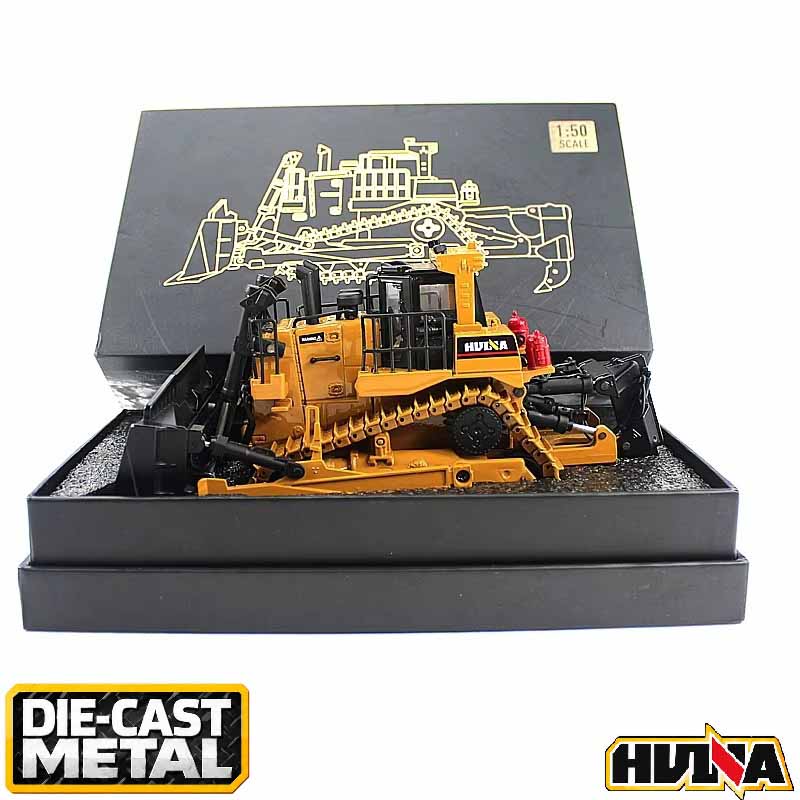 ماکت بولدوزر فلزی راهسازی هوینا مدل Huina Metal Bulldozer 1700
