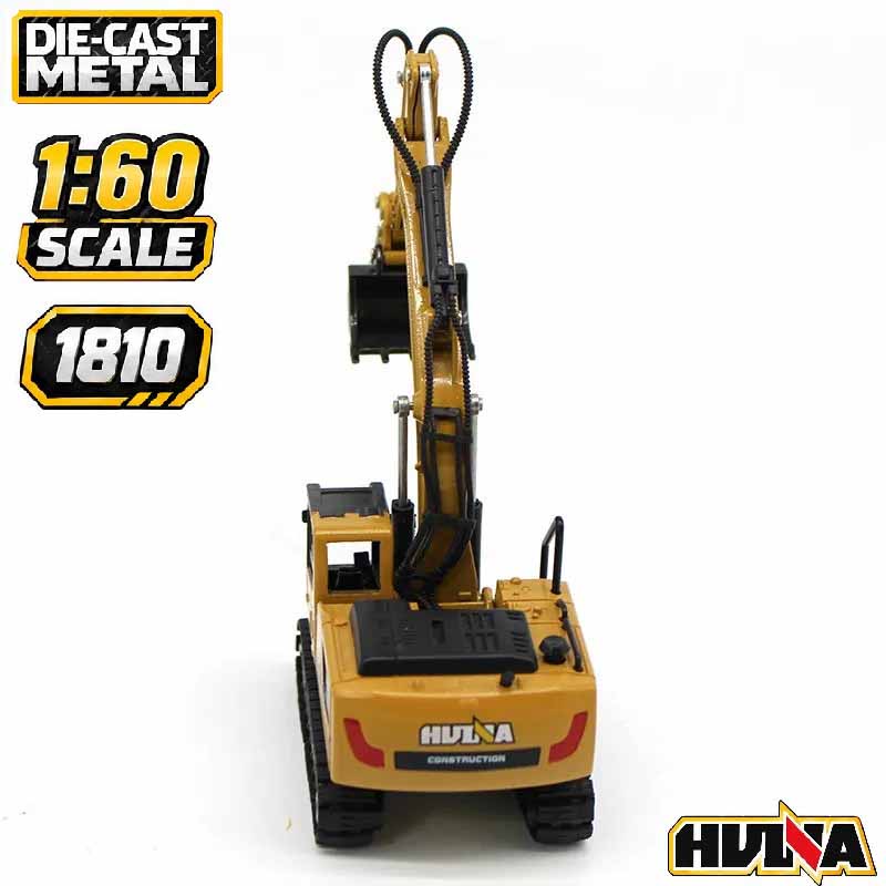 ماکت بیل مکانیکی فلزی راهسازی هوینا مدل Huina Metal Excavator 1810