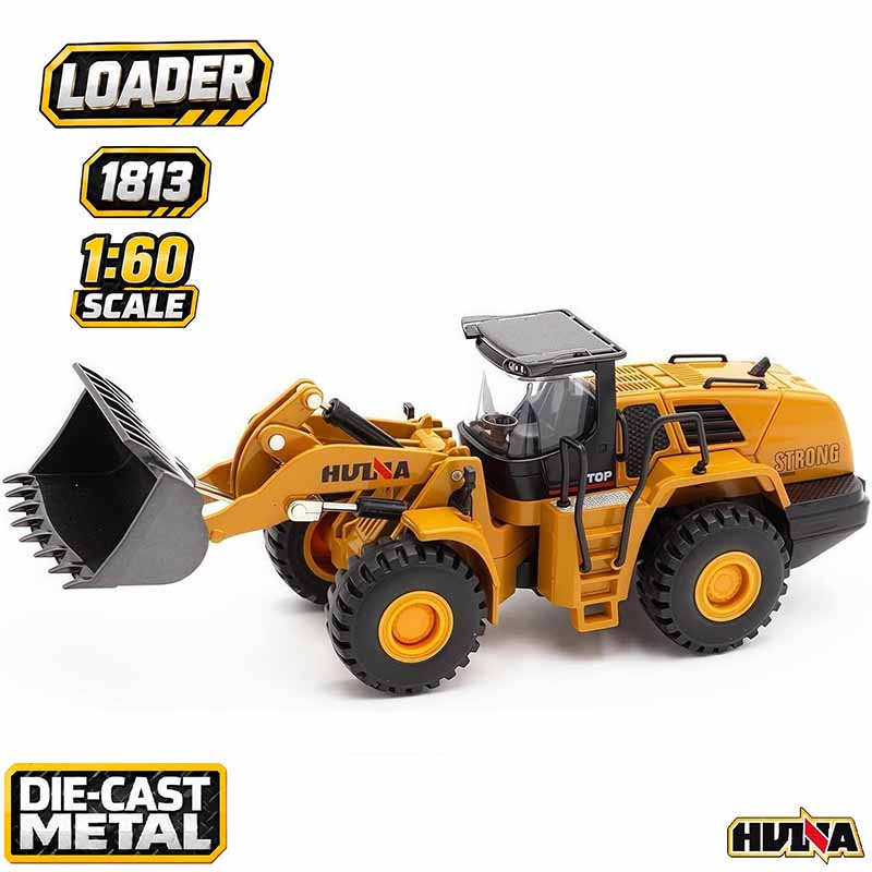 ماکت لودر فلزی راهسازی هوینا مدل Huina Metal Loader 1813