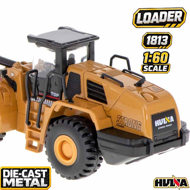 ماکت لودر فلزی راهسازی هوینا مدل Huina Metal Loader 1813