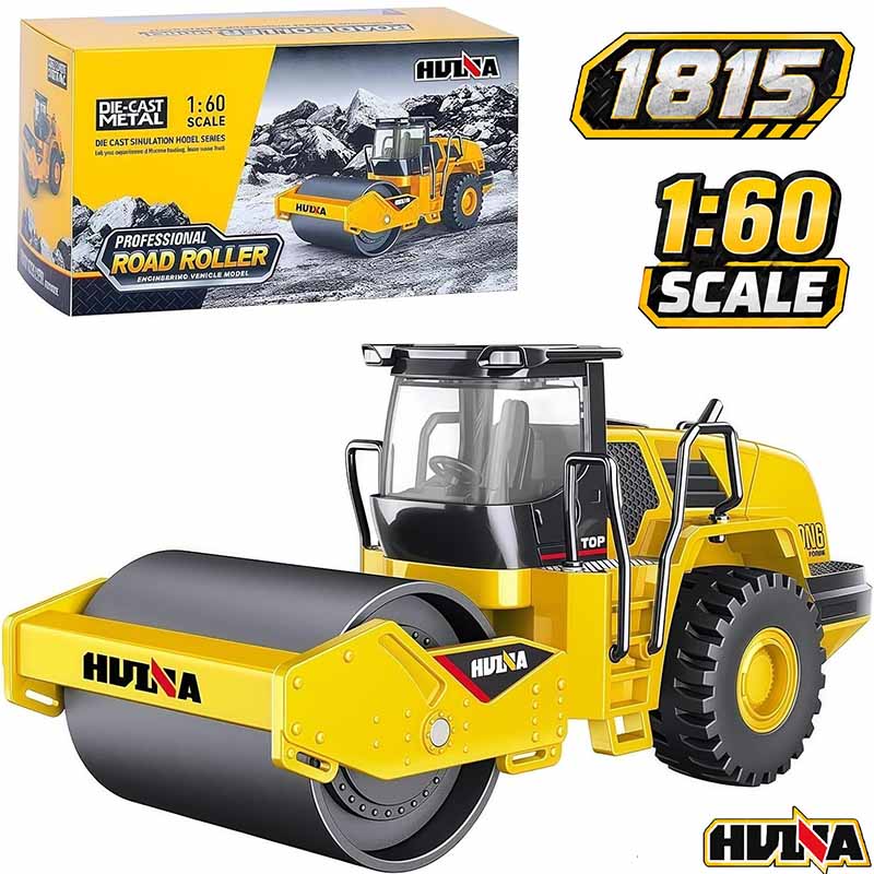 ماکت غلطک راهسازی فلزی هوینا مدل Huina Metal Road Roller 1815