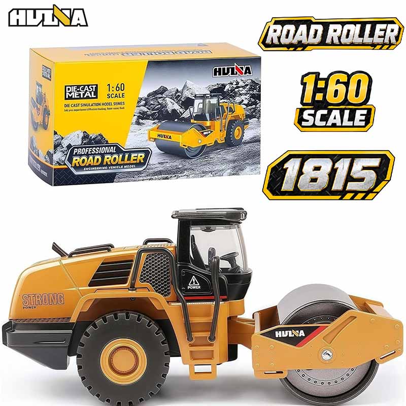 ماکت غلطک راهسازی فلزی هوینا مدل Huina Metal Road Roller 1815