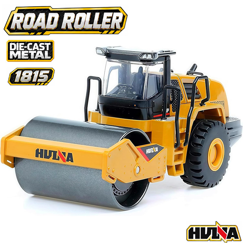 ماکت غلطک راهسازی فلزی هوینا مدل Huina Metal Road Roller 1815