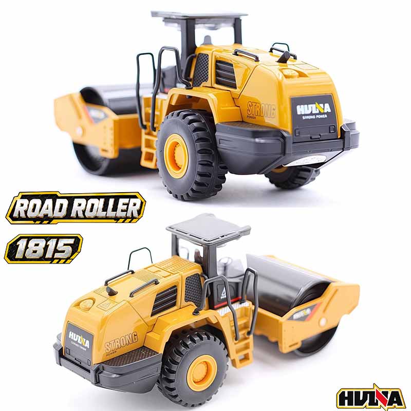 ماکت غلطک راهسازی فلزی هوینا مدل Huina Metal Road Roller 1815