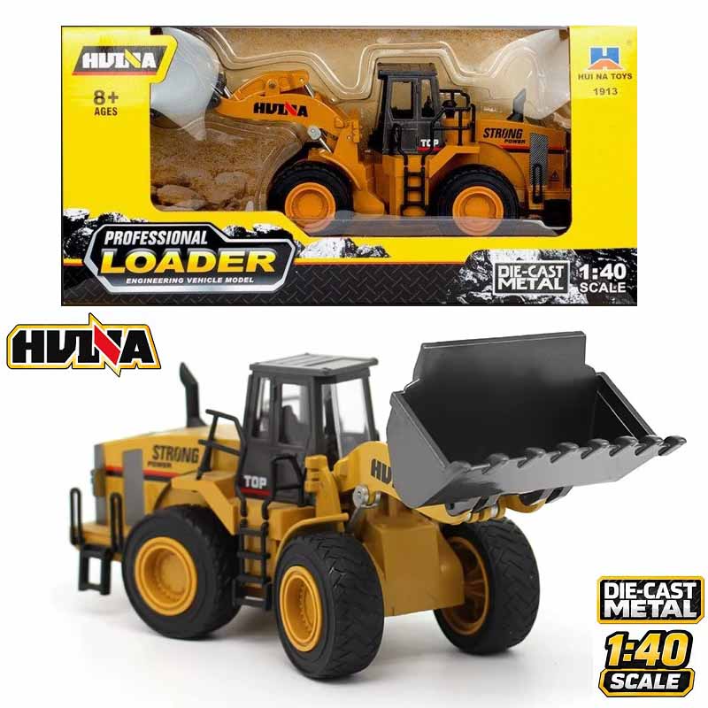 ماکت لودر فلزی راهسازی هوینا مدل Huina Metal Loader 1913