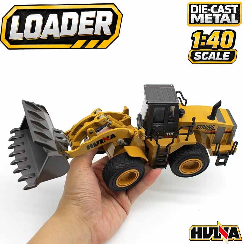 ماکت لودر فلزی راهسازی هوینا مدل Huina Metal Loader 1913
