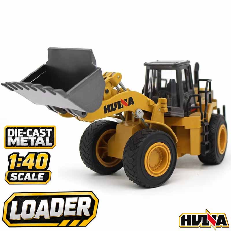 ماکت لودر فلزی راهسازی هوینا مدل Huina Metal Loader 1913