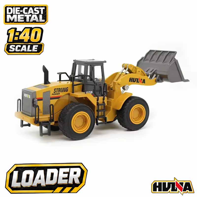 ماکت لودر فلزی راهسازی هوینا مدل Huina Metal Loader 1913