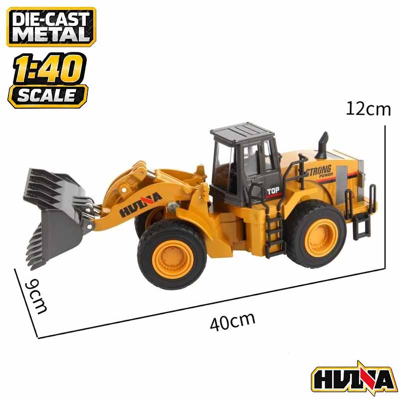ماکت لودر فلزی راهسازی هوینا مدل Huina Metal Loader 1913