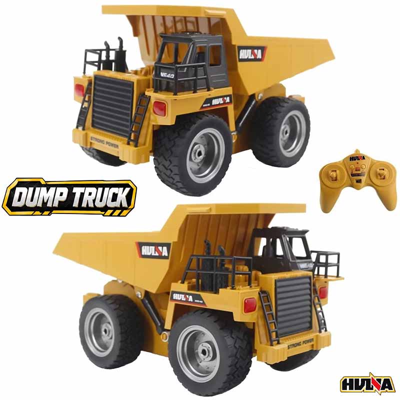 کامیون کمپرسی کنترلی معدن هوینا مدل Huina RC Dump Truck 1534