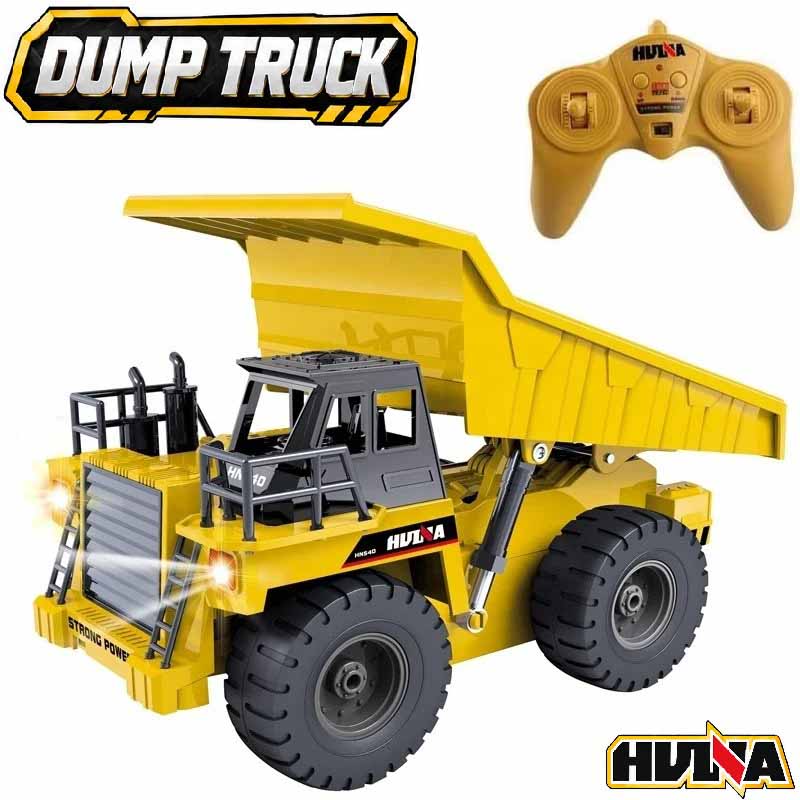 کامیون کمپرسی کنترلی معدن هوینا مدل Huina RC Dump Truck 1534