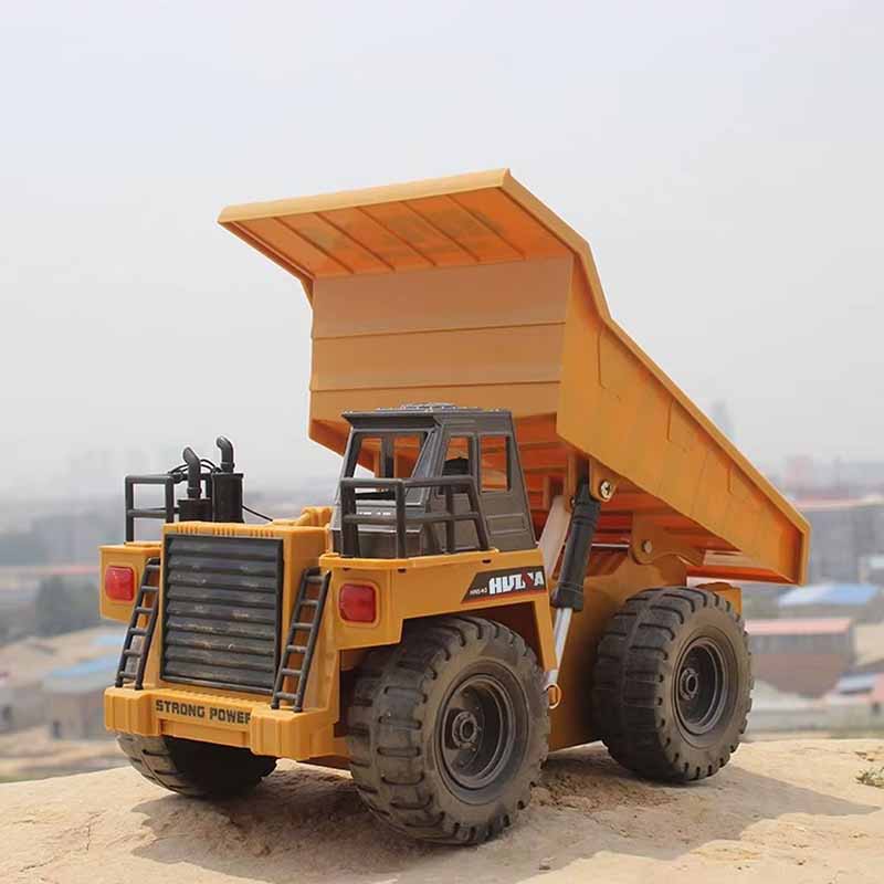 کامیون کمپرسی کنترلی معدن هوینا مدل Huina RC Dump Truck 1534