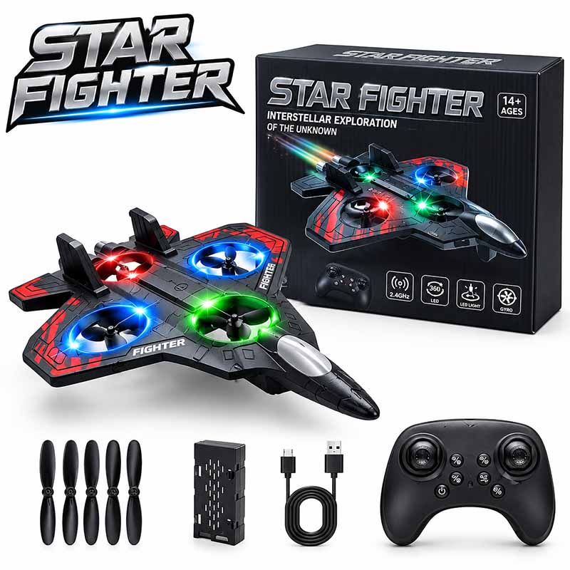 هواپیمای جنگنده کنترلی عمود پرواز  استار فایتر مدل STAR FIGHTER H36