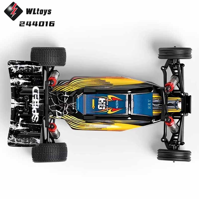 ماشین کنترلی شارژی دبلیو ال تویز سرعت 25 کیلومتر مدل WLtoys 244016