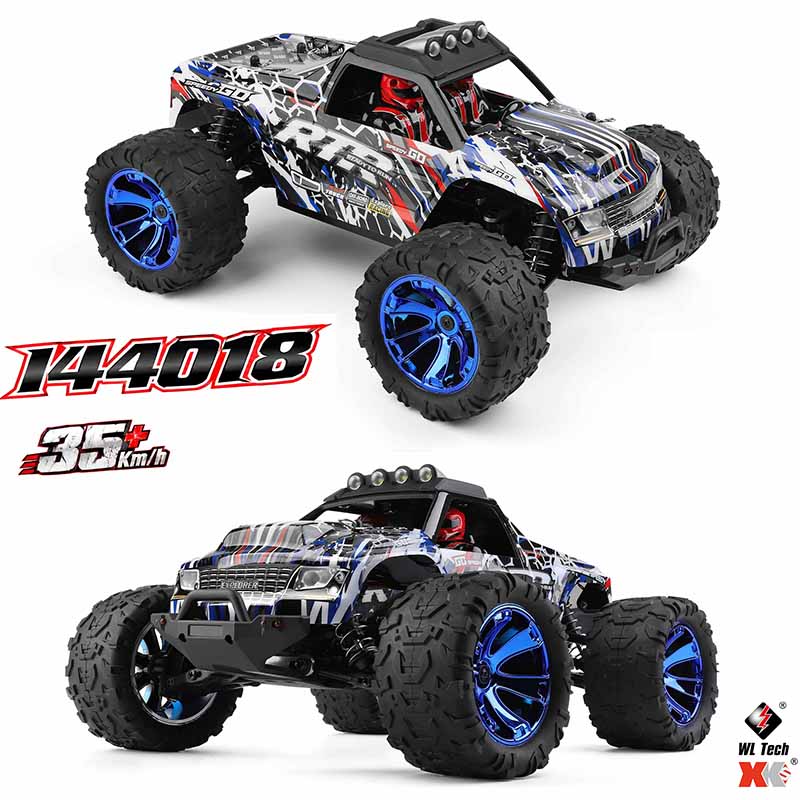 ماشین کنترلی آفرود دبلیو ال تویز سرعت 35 کیلومتر شارژی مدل WLtoys 144018