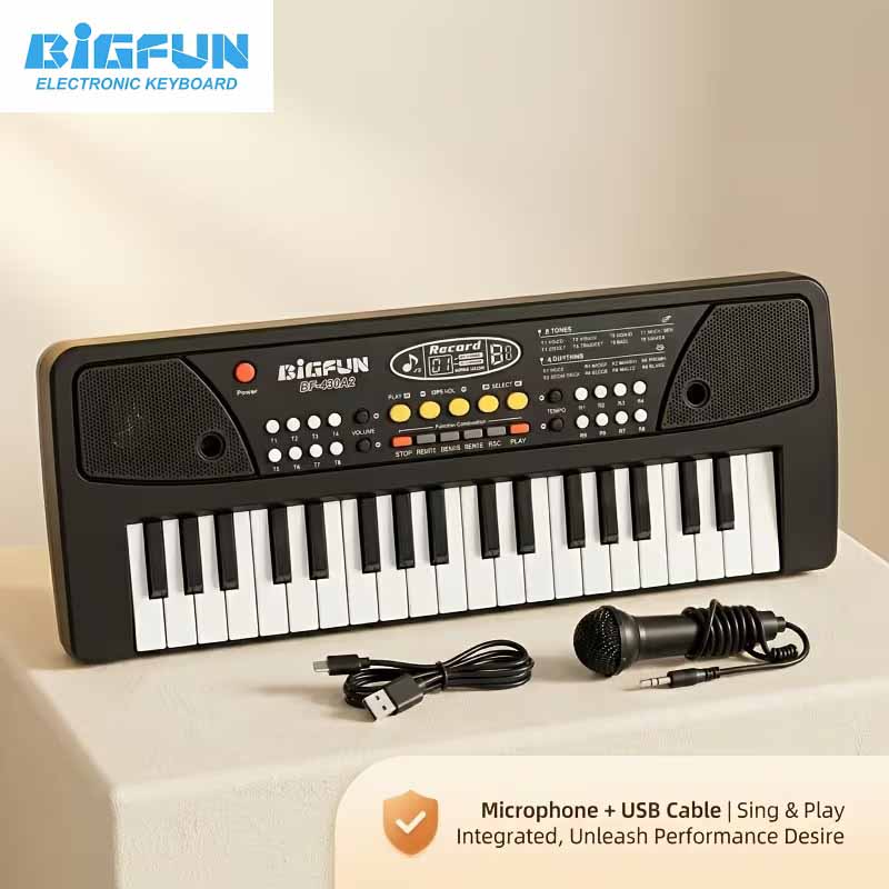 ارگ آموزشی بیگ فان میکروفون‌دار مدل BIGFUN BF-430A2