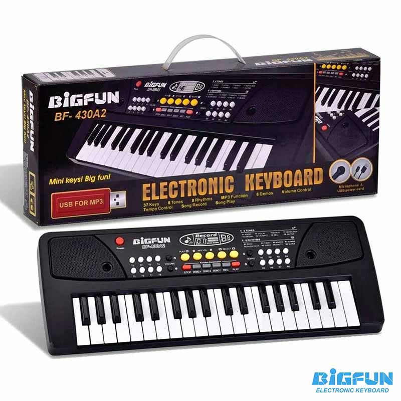 ارگ آموزشی بیگ فان میکروفون‌دار مدل BIGFUN BF-430A2