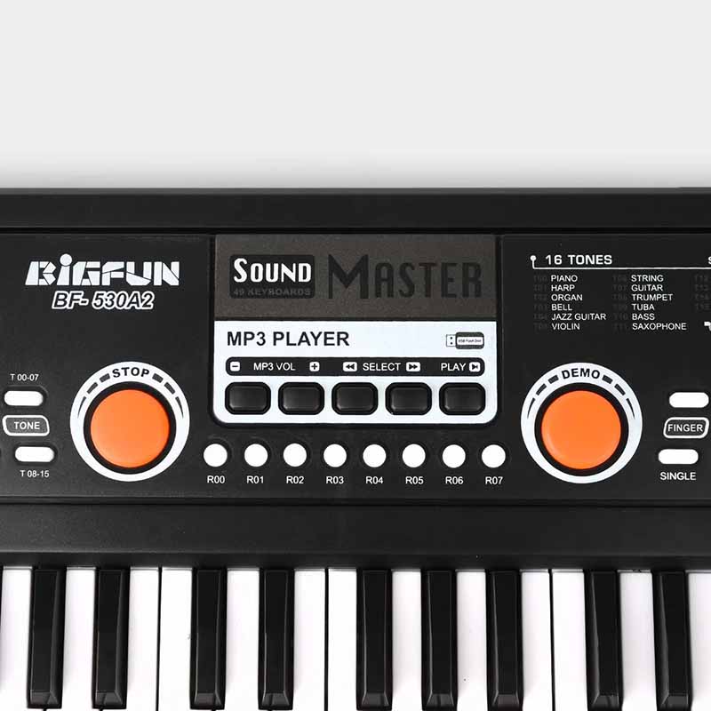 اسباب بازی آموزشی ارگ بیگفان میکروفون دار مدل BIGFUN 530A2