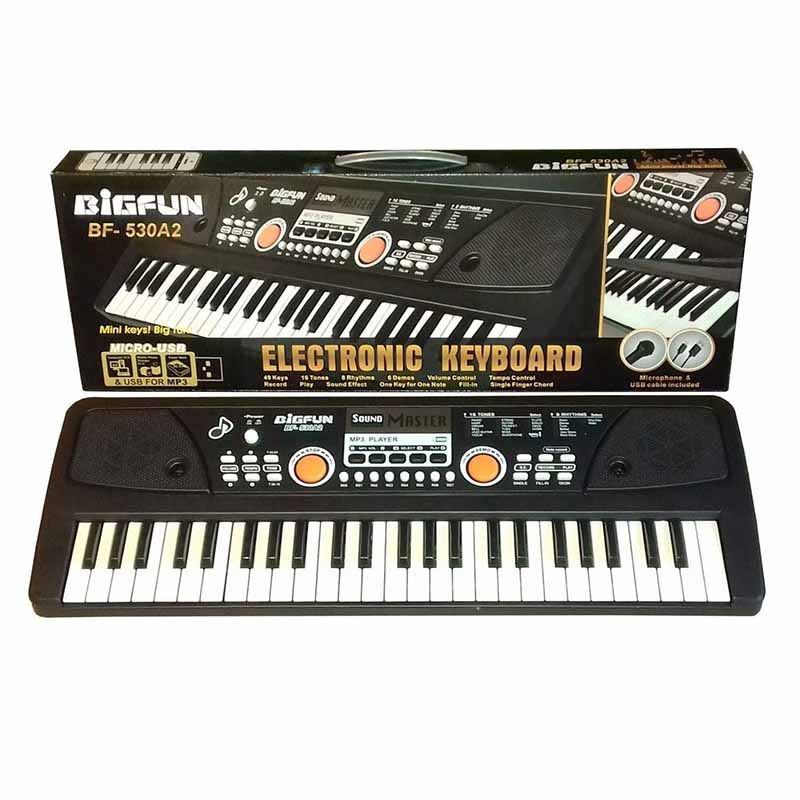 اسباب بازی آموزشی ارگ بیگفان میکروفون دار مدل BIGFUN 530A2