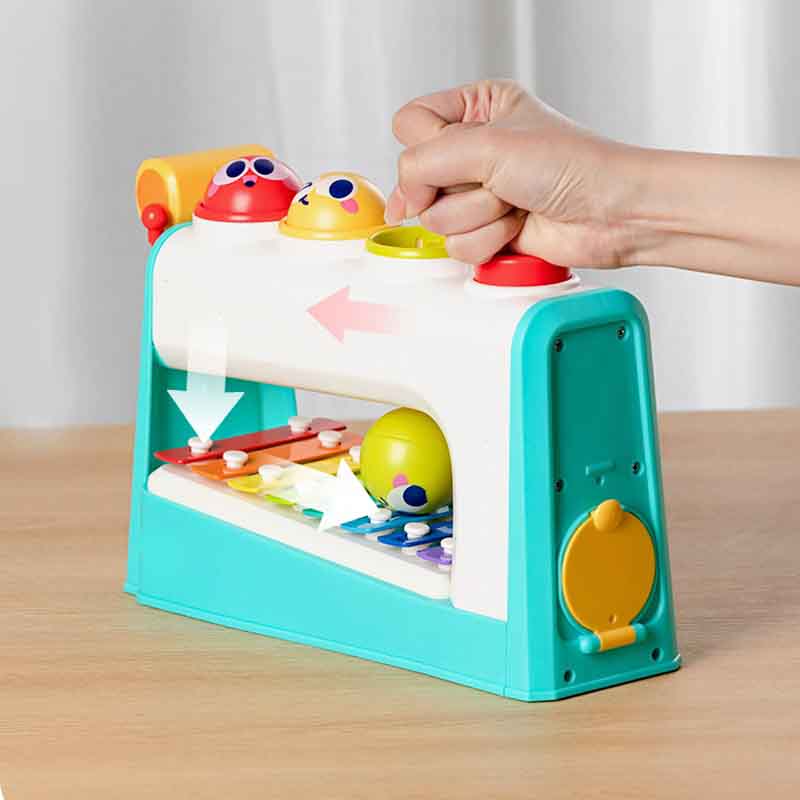 اسباب بازی آموزشی بلز و چکش هولا تویز مدل Hola HE792700