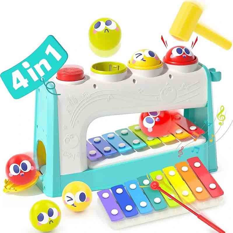 اسباب بازی آموزشی بلز و چکش هولا تویز مدل Hola HE792700