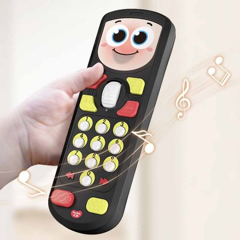 اسباب بازی آموزشی ریموت کنترل تلویزیون موزیکال مشکی هولا تویز (هولی تویز) مدل Hola toys 8969