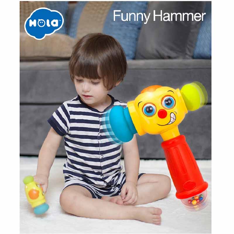اسباب بازی آموزشی چکش موزیکال هولا تویز مدل Hola 3115