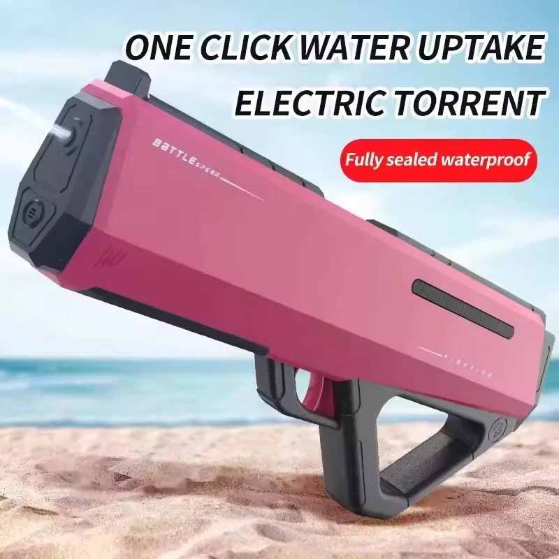 اسباب بازی تفنگ آبپاش شارژی مکش دار Aojiate B-3