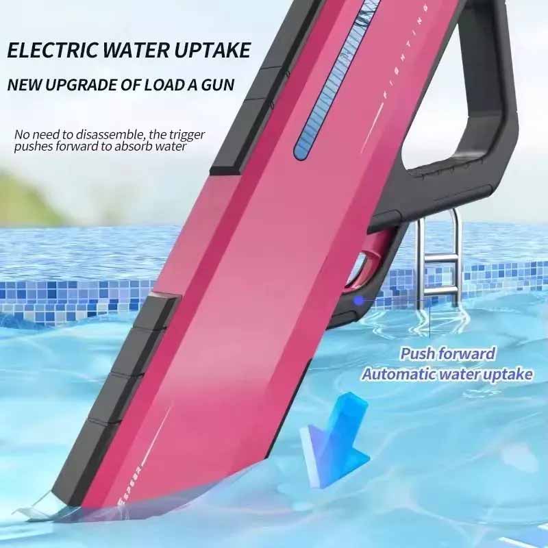 اسباب بازی تفنگ آبپاش شارژی مکش دار Aojiate B-3