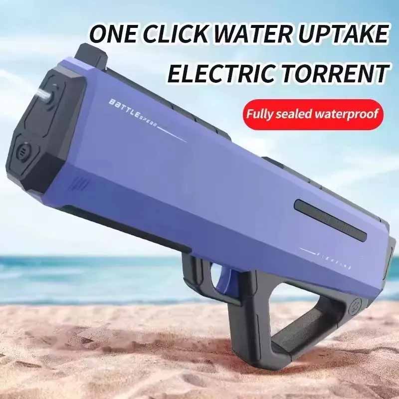 اسباب بازی تفنگ آبپاش شارژی مکش دار Aojiate B-3
