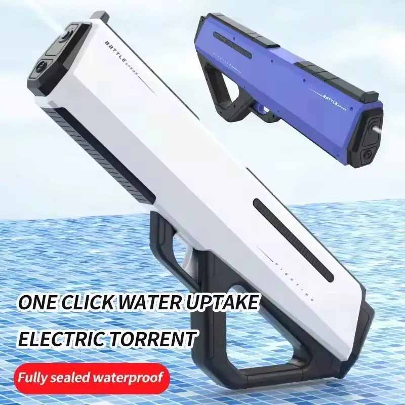 اسباب بازی تفنگ آبپاش شارژی مکش دار Aojiate B-3