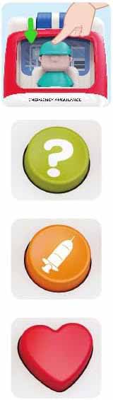 اسباب بازی ماشین آمبولانس موزیکال آموزشی هولا تویز مدل Hola toys 9997