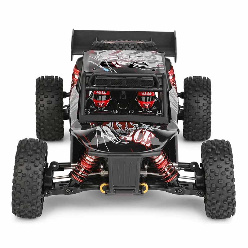 اسباب بازی ماشین کنترلی آفرود دبلیو ال تویز سرعت 75 کیلومتر موتور براشلس WLtoys 124016