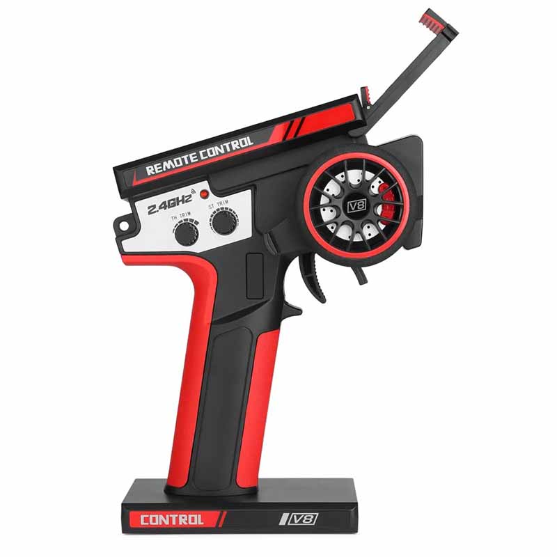 اسباب بازی ماشین کنترلی آفرود دبلیو ال تویز سرعت 75 کیلومتر موتور براشلس WLtoys 124016