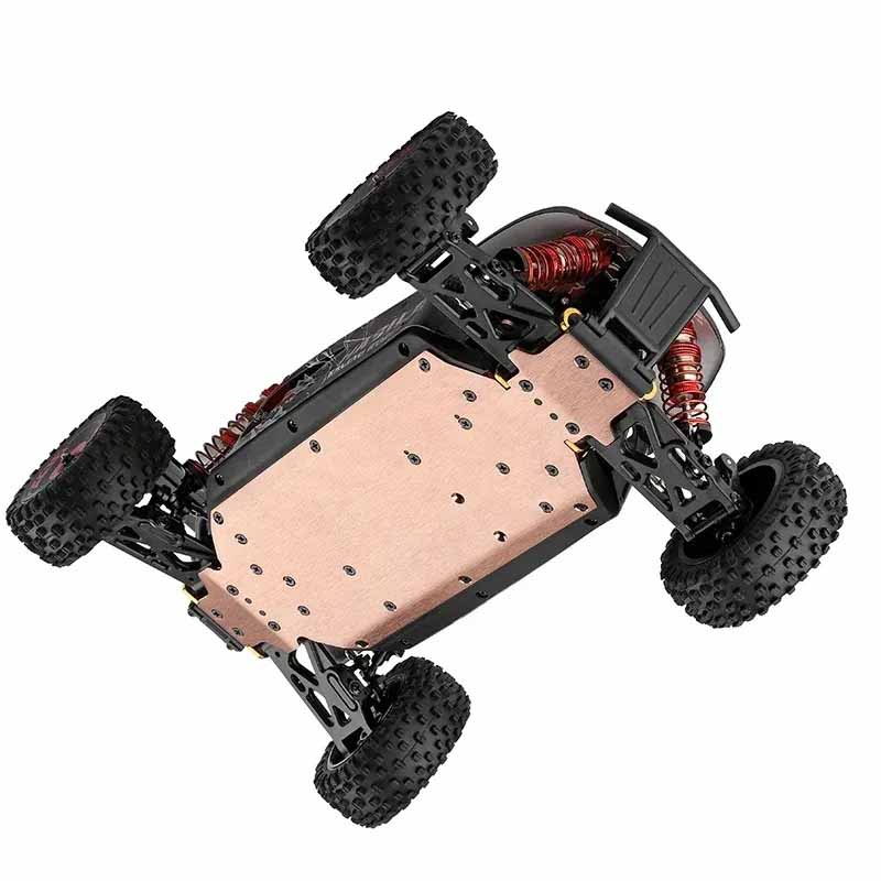 اسباب بازی ماشین کنترلی آفرود دبلیو ال تویز سرعت 75 کیلومتر موتور براشلس WLtoys 124016