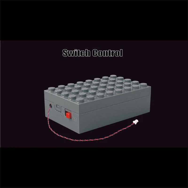 باکس طلقی شفاف نمایش لگو مولدکینگ با نورپردازی مدل Mouldking Lighting Box 27000