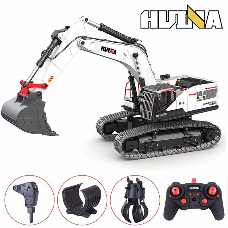 بیل مکانیکی فلزی کنترلی هوینا مدل Huina RC Excavator 1594
