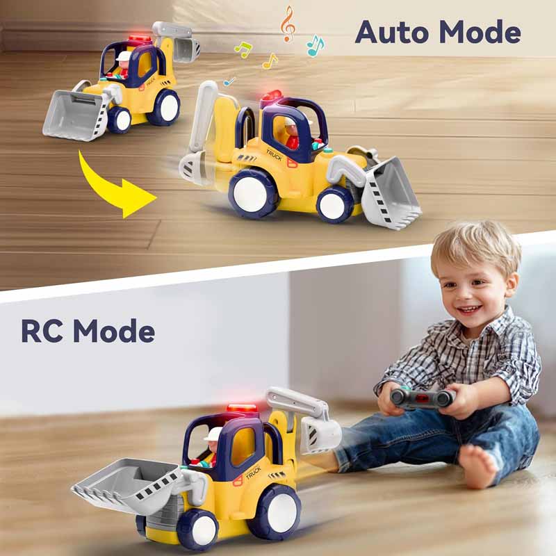 اسباب بازی لودر مکانیکی کنترلی موزیکال هولا تویز مدل 9988 Hola Toys