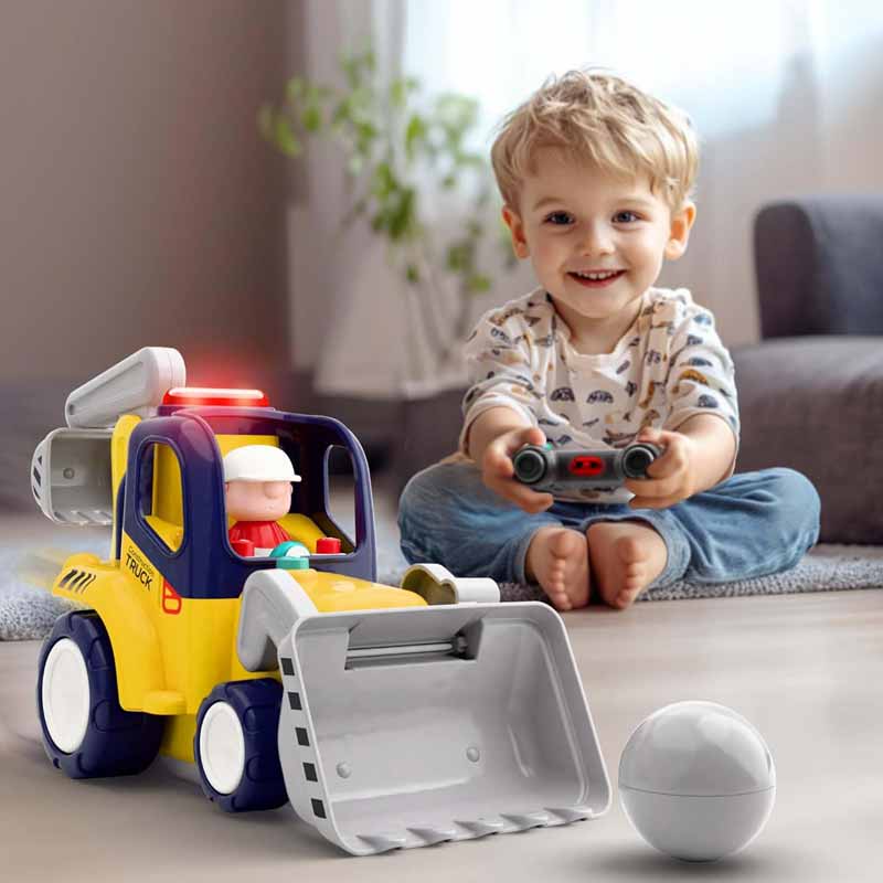 اسباب بازی لودر مکانیکی کنترلی موزیکال هولا تویز مدل 9988 Hola Toys