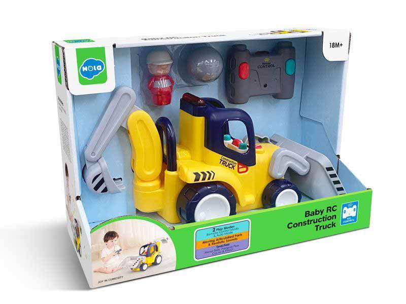 اسباب بازی لودر مکانیکی کنترلی موزیکال هولا تویز مدل 9988 Hola Toys