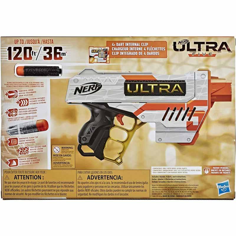 تفنگ اسباب بازی نرف الترا مدل NERF Ultra Five Blaster