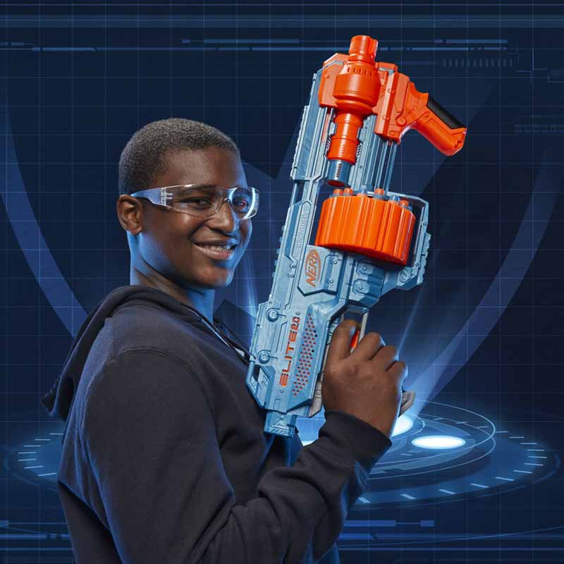 تفنگ اسباب بازی نرف تیر فومی الیت مدل Nerf Elite 2.0 Shockwave RD-15 Dart Blaster