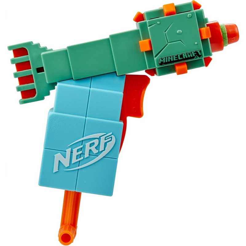 تفنگ اسباب بازی نرف تیر فومی ماب محافظ ماینکرافت Nerf Minecraft F4422