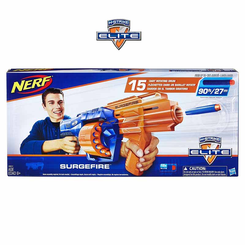 تفنگ بازی تیر فومی ( ابری ) نرف Nerf N-Strike Elite SurgeFire E0011