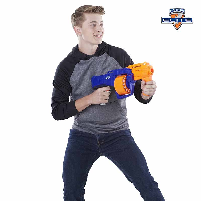 تفنگ بازی تیر فومی ( ابری ) نرف Nerf N-Strike Elite SurgeFire E0011