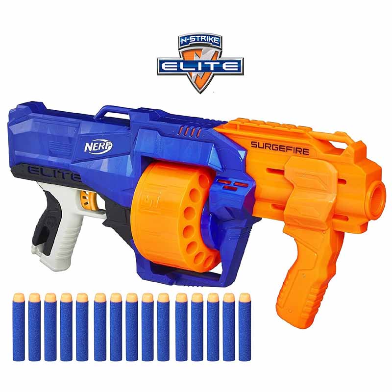 تفنگ بازی تیر فومی ( ابری ) نرف Nerf N-Strike Elite SurgeFire E0011