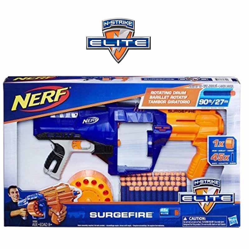 تفنگ بازی تیر فومی ( ابری ) نرف Nerf N-Strike Elite SurgeFire E0011