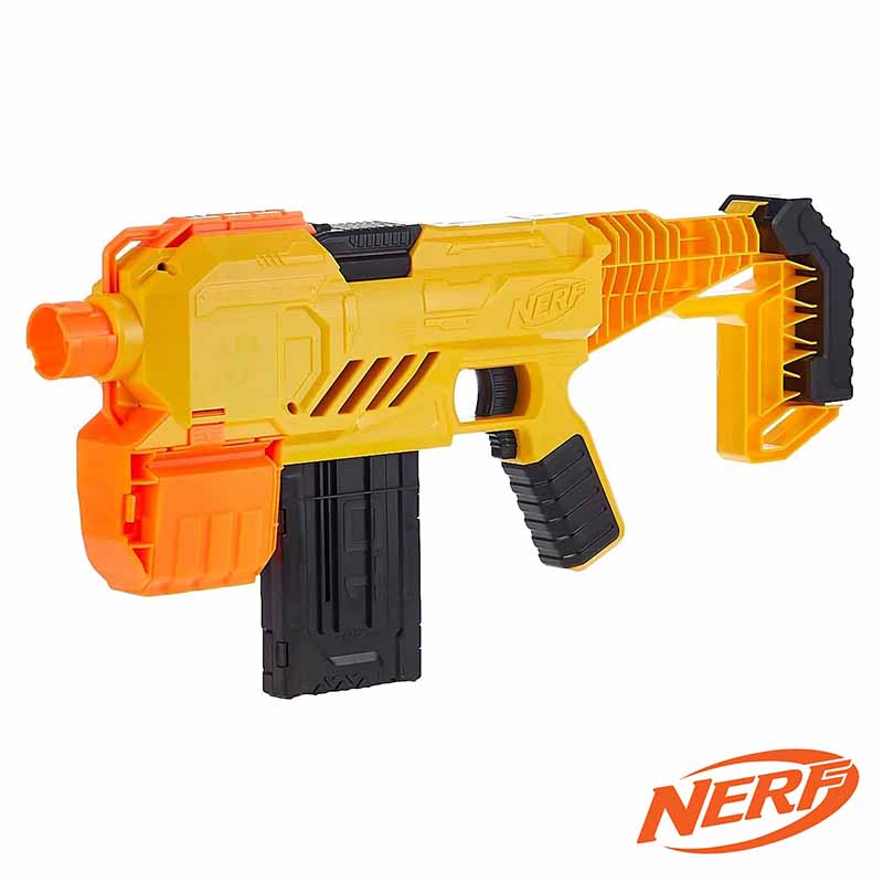 تفنگ بازی تیر فومی نرف موتوردار Nerf Alpha Strike Flyte CS-10 Motorized Blaster E8697