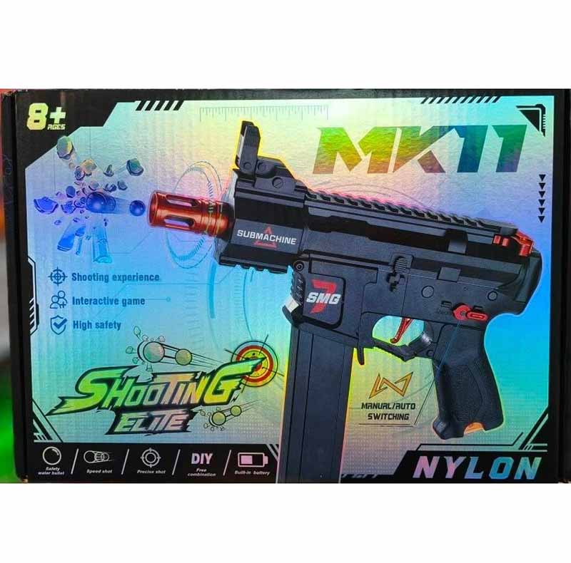 تفنگ بازی تیر ژله ای شارژی رگباری حرفه ای MK11 مدل ST7113A
